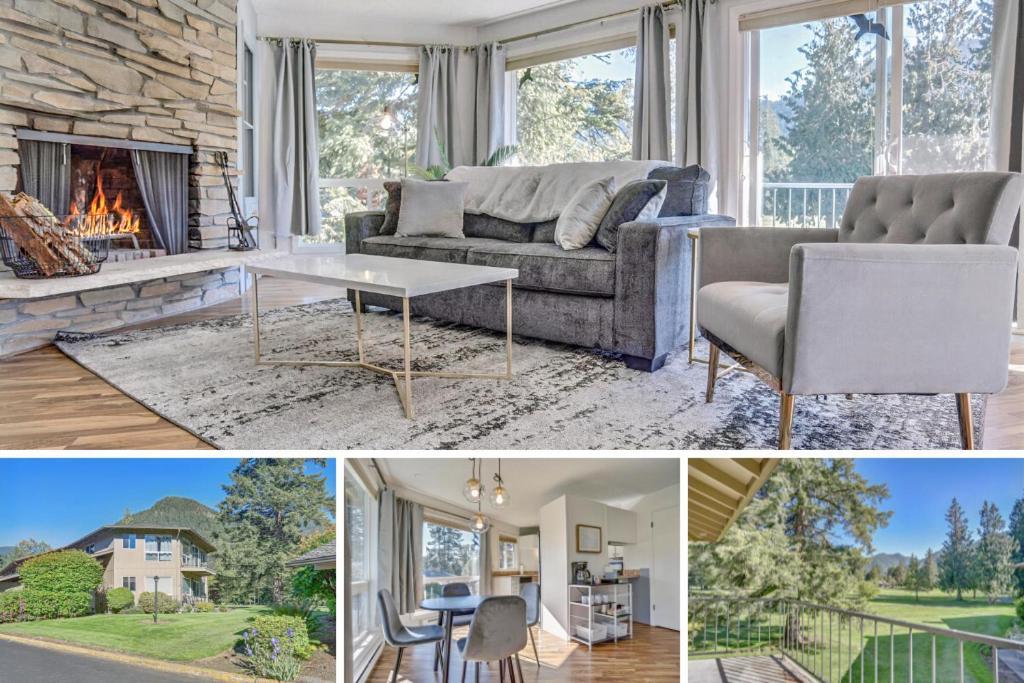 Ski-Mount Hood Charm-Welches,Golf And Ski Resort Condo,W&D, Wifi,Near Woods,Hiking,Fishing Mount Hood Village Bagian luar foto